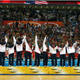 The USA men's basketball team after the Beijing 2008 Olympic Games(Jed Jacobsohn/Getty Images)